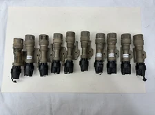 Used Surefire M952V TN Tan Weapon Flashlight Grade C M93 Mount KM3 White IR Head