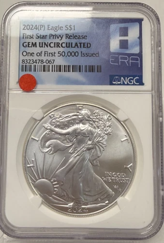 2024-P American Silver Eagle — photo from another recent sale