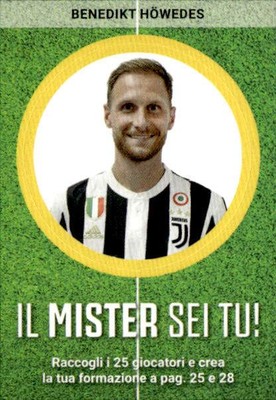 Euro Publishing Juventus 2017-2018 Figure # H�WEDES