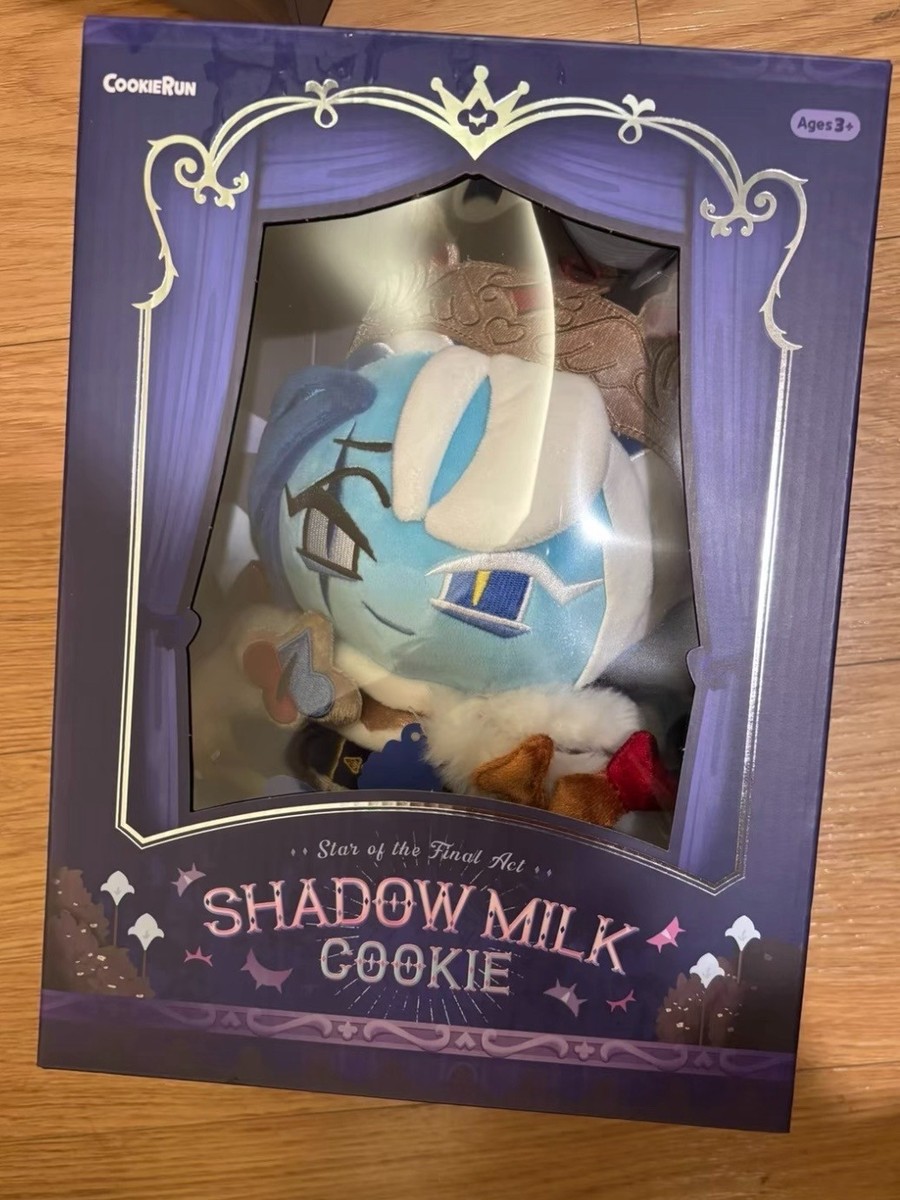 🔥Cookie Run Kingdom Shadow Milk Cookie Plush 2026 TCG Tournament