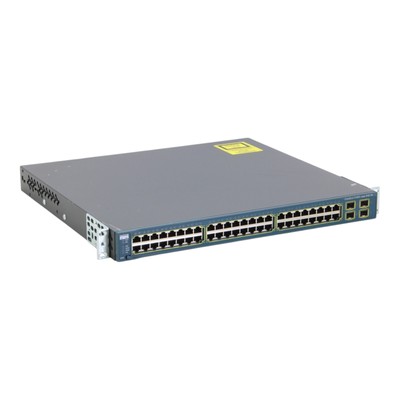 Cisco Catalyst WS-C3560G-48PS-S 48-Port RJ-45 PoE 4x SFP Gigabit Switch