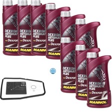 9 L MANNOL Dexron III MEYLE Getriebe�lfilter f�r BMW 7er 730i iL