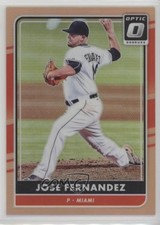 2016 Panini Donruss Optic Orange 193/199 Jose Fernandez #112 4r2