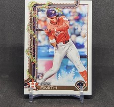 2025 Topps Holiday - #H121 Cam Smith RC - Astros Rookie