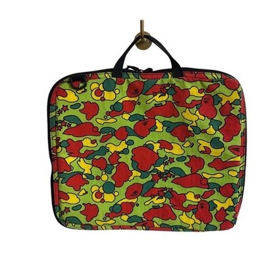 A BATHING APE®STA CAMO（スタカモ）PCバッグ A Bathing Ape Rare Men Bag Bape Psychedelic Camo Pc Case Tote
