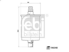 Filtre à carburant Porsche 924