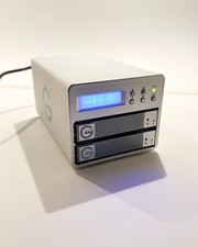G TECHNOLOGY G SAFE RAID-1 (2-2TB) Hot Swappable External Hard Drives - Gen 4