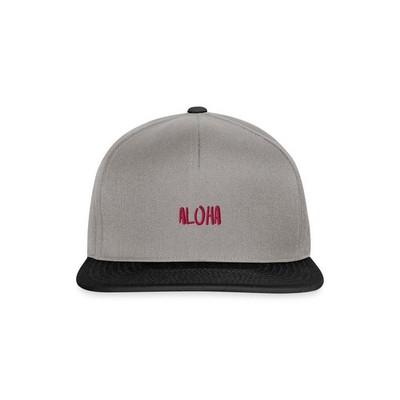 Aloha Stickerei Snapback Cap