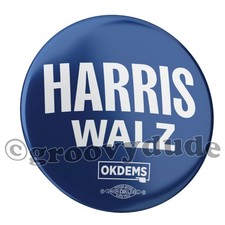 Kamala Harris Tim Walz 2024 Oklahoma Dems 2-1/4