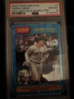 2025 Topps Heritage - Record Breakers Aaron Judge #3 PSA 10 - blue Sparkle