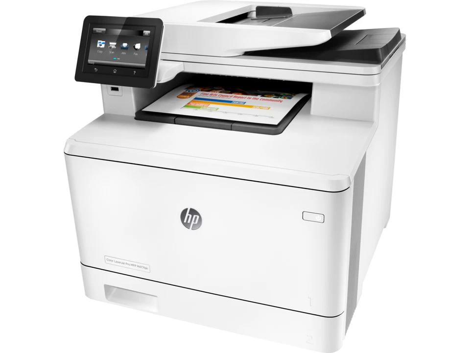 HP Color Laser Jet Pro MFP M477FDN All-In-One Color Laser Printer With TONER - Image 4 of 4
