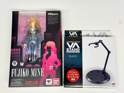 S.H.Figuarts Fujiko Mine with stand - Lupin the 3rd Figure BANDAI Japan Anime