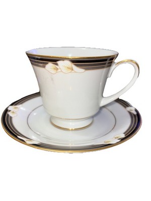 NORITAKE ELLINGTON 3691  LEGENDARY BY NORITAKE Cup And Saucer