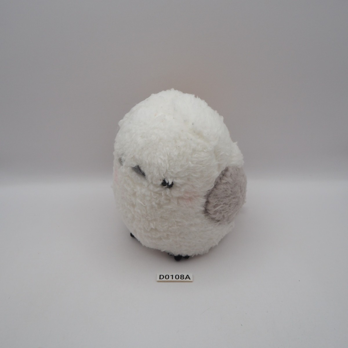 D0108A FANS White Bird Shimaenaga Hokkaido Plush 4.5