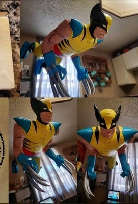 Lifesize Inflatable Wolverine Marvel X-Men 5ft Tall croutching 1994 Rare