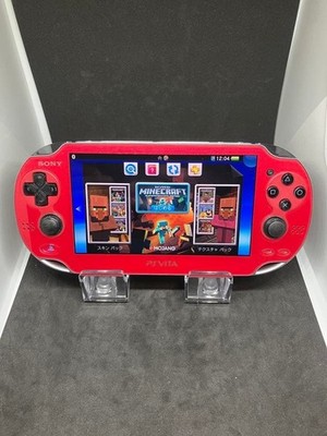 USED PS Playstation vita Wi-Fi model Cosmic Red PCH-1000 USED PS Playstation vita Wi-Fi model Cosmic Red PCH-1000