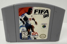 EA SPORTS FIFA: Road to World Cup 98 Nintendo 64 N64 Game Cartridge NTSC-U/C