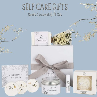 Ultimate Relaxation Kit   Lavender & Coconut Self-Care Gift