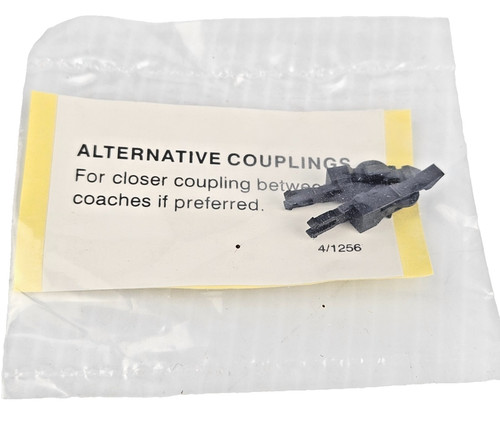 Hornby 4/1256 Calibre OO Alternativo Coach Acoplamiento Par Carro Negro En Bolsa. | Condition: Used