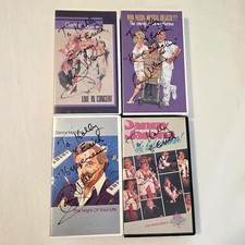 4x Lot Danny Marona VHS Tapes AUTOGRAPHED SIGNED