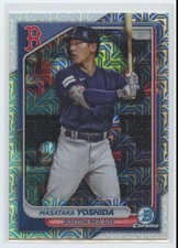 2024 Bowman Chrome Mega Box Mojo Masataka Yoshida Boston Red Sox #5