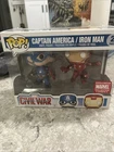 Funko Pop Captain America & Iron Man 2-Pack Civil War Marvel Collector Corps