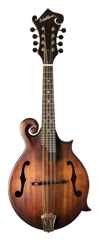 Washburn M108SWK American Series F-Style Florentine Style Cutaway Mandolin - Image 3 of 3