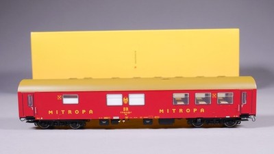 H0 DC Brawa 45390 Reko-Speisewagen WRg Mitropa DR in OVP #OD_13