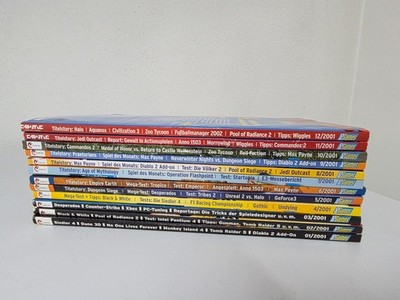 PC Games Magazin-Sammlung (2001) - Vollständiger Jahrgang