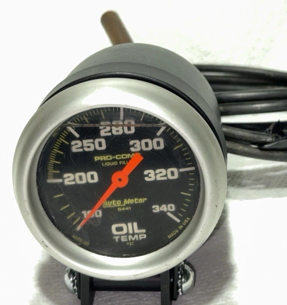 Temperature Gauge 2-5/8" Liquid Filled
