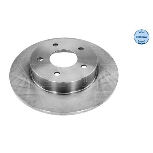Meyle 2X Bremsscheibe Hinten Ø278 Mm Voll FüR Nissan Almera Tino V10 1.8 2.0-image