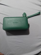 Pandora Green Zip-Up Jewelry Storage Box and Travel Case