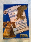 Declaration of Independence approx 27X36 vintage rug-1776- America 250 — photo 1