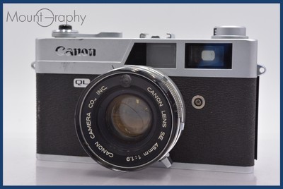 【AS IS】 Canon Canonet QL19 45mm F1.9 FromJapan #mj5780