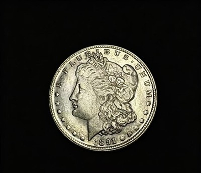 Classic 1891-CC Carson City Morgan Silver Dollar Antique Collection