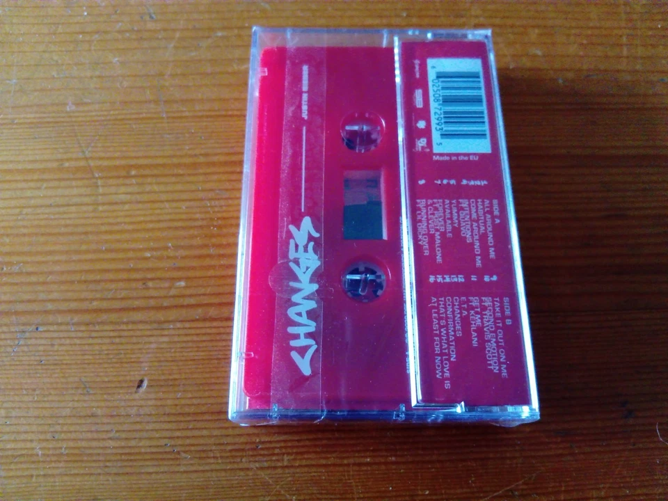 Justin Bieber Changes Ltd 16 Track Cassette (RED Cassette/Sealed) - Image 3 of 4