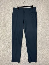 VRST Tech Athletic Fit Stretch Pants Mens 33x32 Gray Travel Golf Office