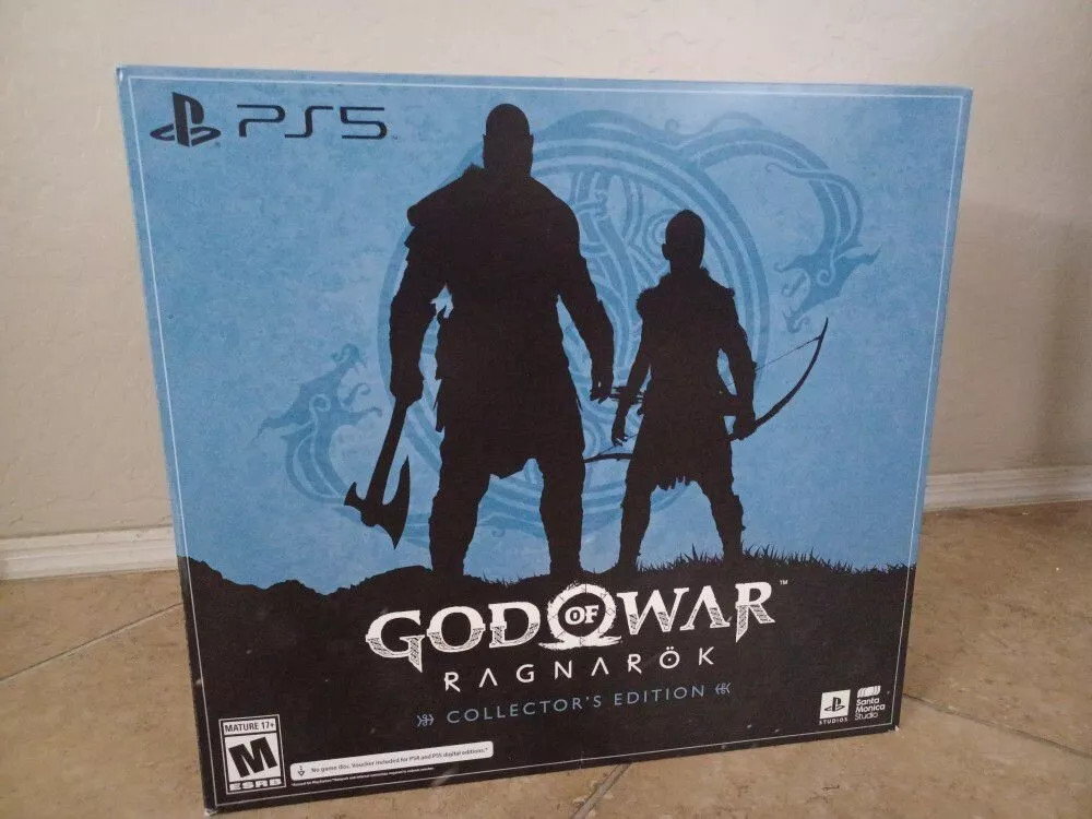 Playstation God of War Ragnarök Collector's Edition Video Game Bundle - US