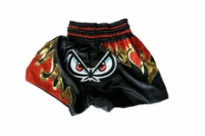 Dead Eyes Fire Muaythai Shorts Muay Thai Embroidery Mma UFC Kick Boxing Costume