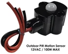12VAC Outdoor PIR Motion Sensor