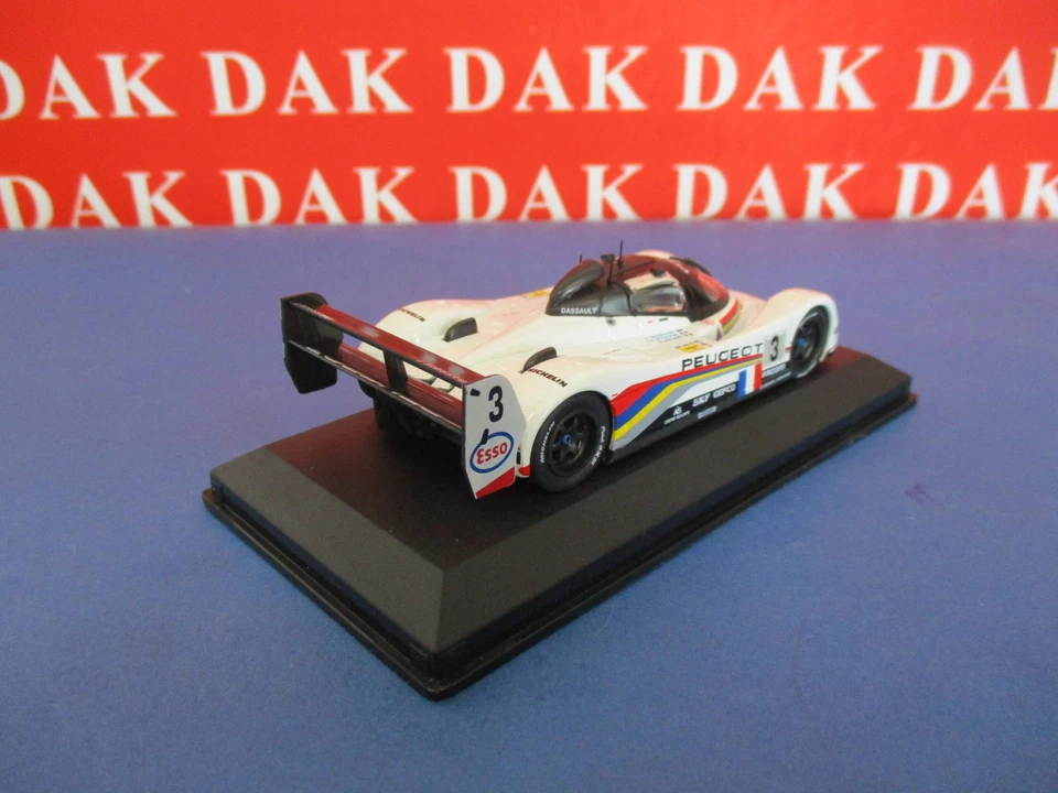 Die cast 1/43 Modellino Auto Peugeot 905 24H Le Mans 1993 G. Brabham - Immagine 3 di 4