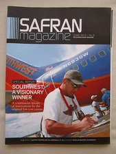 6/2010 SAFRAN MAGAZINE N°8 SOUTHWEST AIRLINE SAGEM FELINE AIRBUS A400M ELECTRONIC
