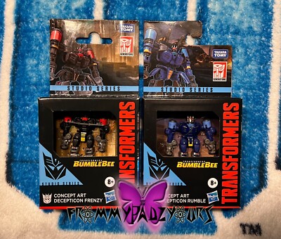 Transformers Rumble & Frenzy Studio Series Concept Art Core Class MISB