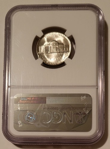 NGC 1945 S Jefferson Silver Nickel MS67 (B) - Picture 2 of 4
