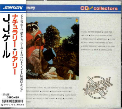 J.J. CALE Naturally + Really JAPAN CD 33PD-425 1988 OBI s13219 | eBay