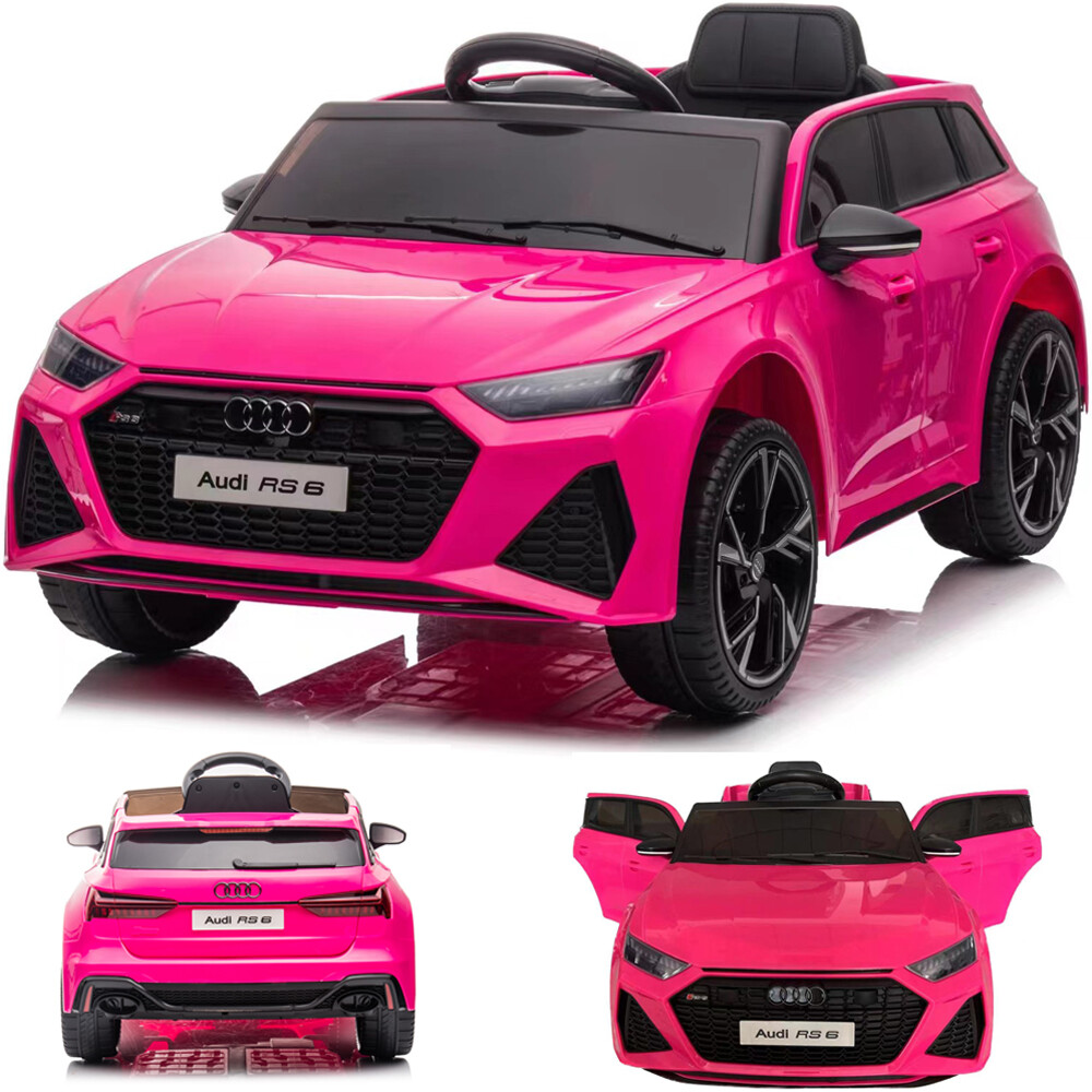 MACCHINA ELETTRICA AUDI PER BAMBINI 12 V CON TELECOMANDO ETÀ 3-5 ANNI NERA