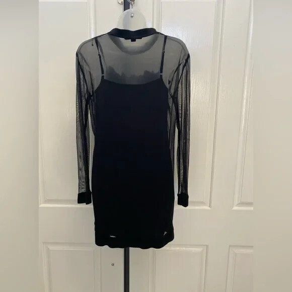 ALLSAINTS Black w/Floral 2pc Dress S | eBay