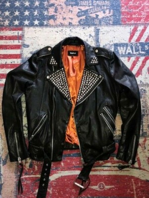Tigha Lederjacke Jacke leder gr  L  