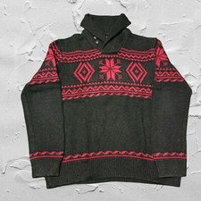 Polo Ralph Lauren Men Collared Pullover Sweater Jumper Size M