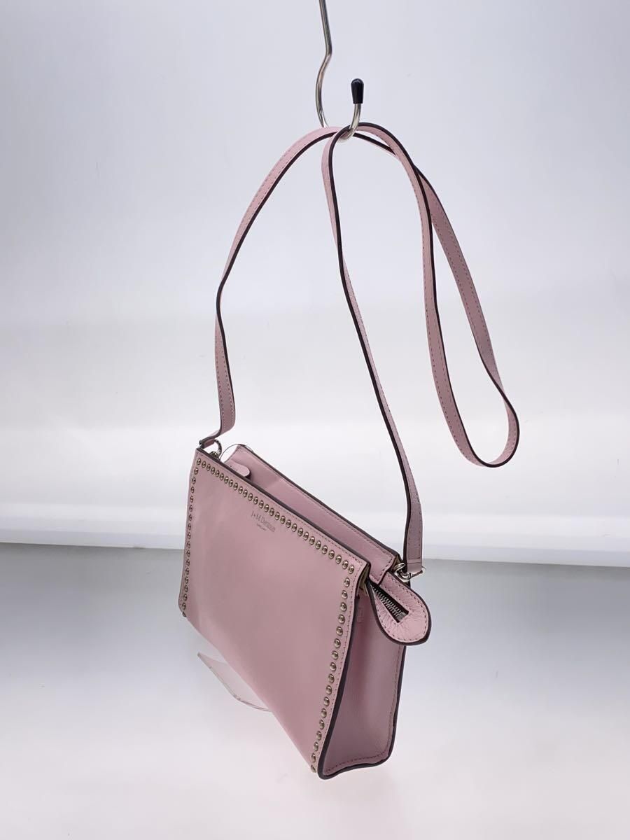 J&M DAVIDSON shoulder bag ELLIS WITH STUDS leather Pink Used | eBay